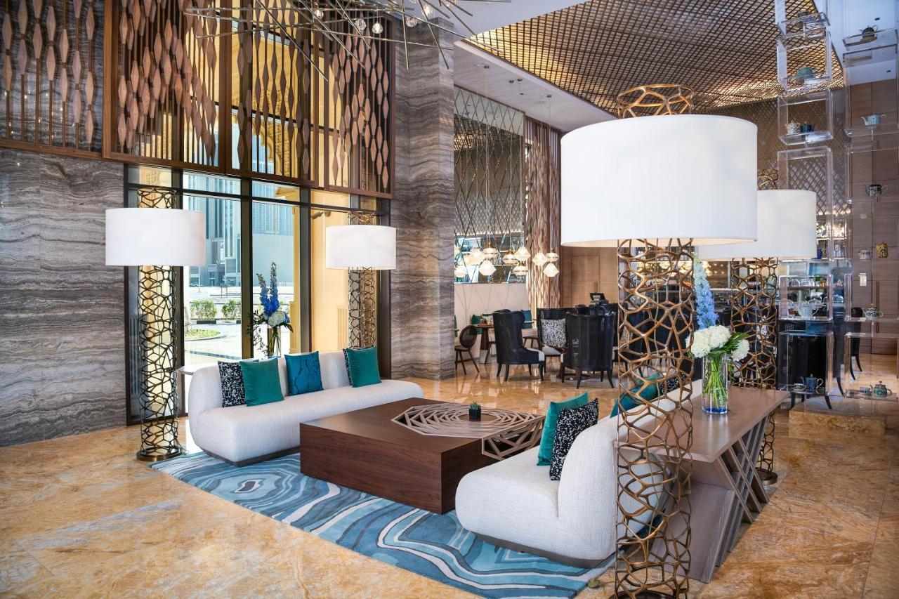 דובאי Al Jaddaf Rotana Suite Hotel מראה חיצוני תמונה Lobby